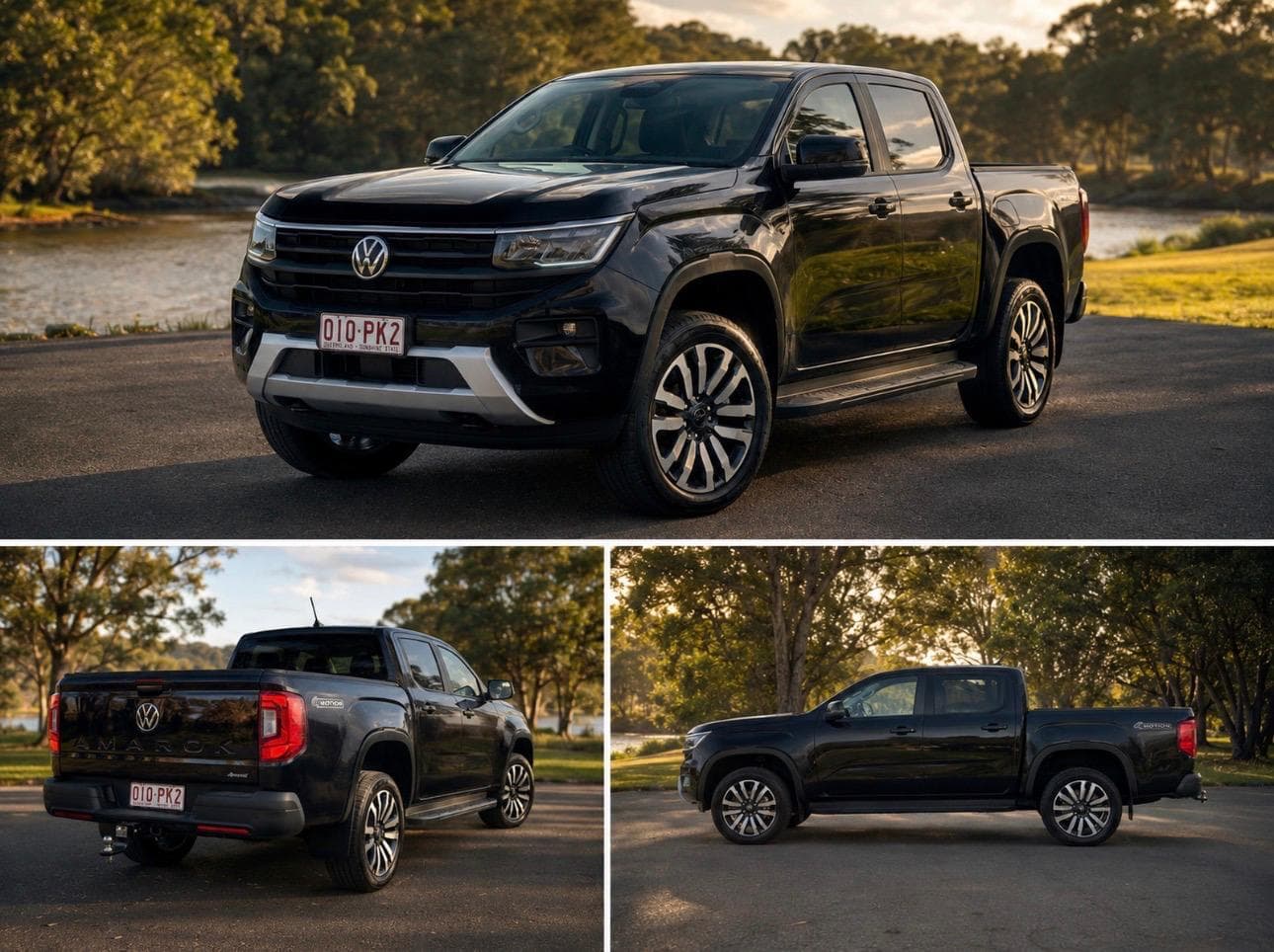 2023 Volkswagen Amarok Life — exterior front, rear, and side