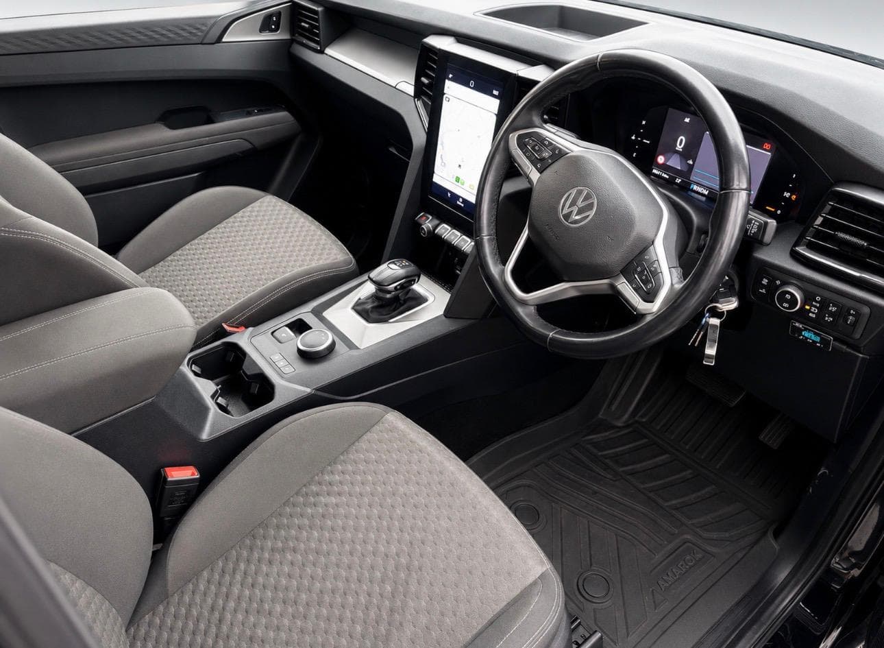 Amarok interior — premium cabin and infotainment